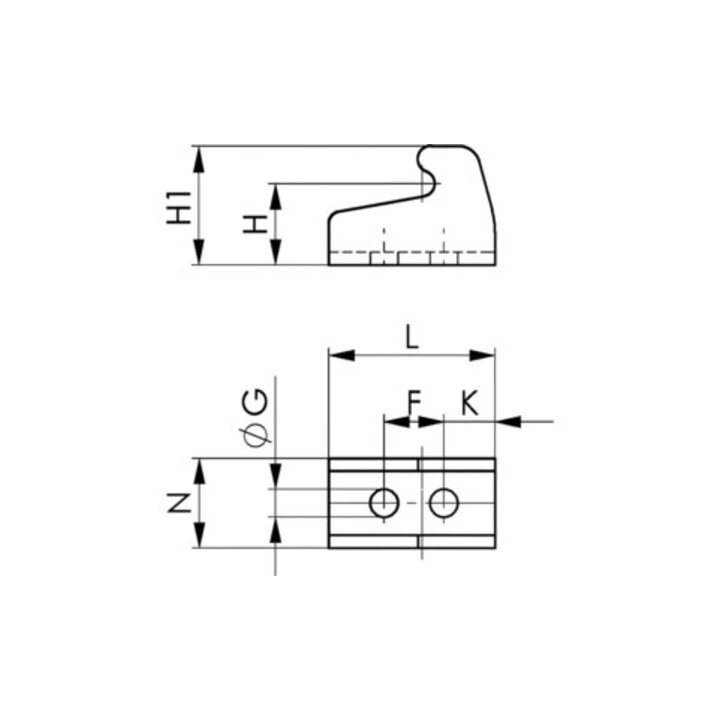 Porte-comptoir AMF n° 6848GHNI Taille 4 VA
