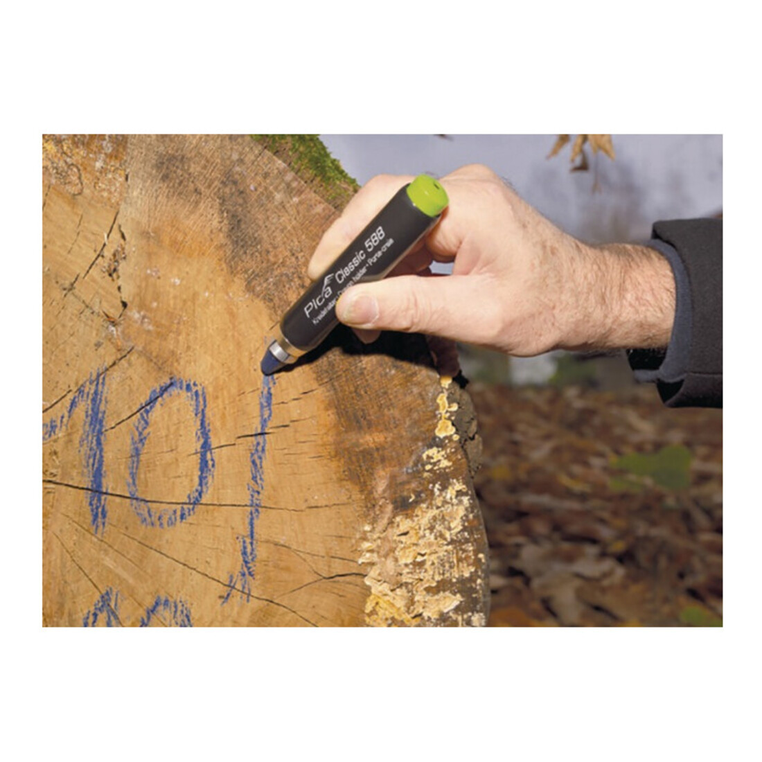 Porte-craie Pica Classic 588 pour craies rondes/ang. L. 110 mm p. D. craie 11 -