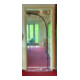 Porte de protection anti-poussière 1,2 × 2,2 m avec fermeture éclair, ruban adhésif-1
