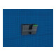 Porte-documents DIN A4 plastique transvers. l.340xP100xH231mm p. panneaux perfor-1