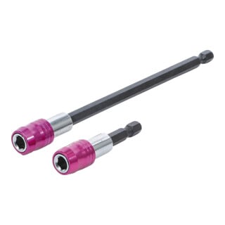 Porte-embout automatique empreinte six pans femelle 6,3 mm (1/4") 60/150 mm 2 pièces BGS