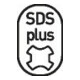 Porte-embouts 895/14/1 SDS plus SDS plus 1/4 po. C 6,3 porte-mèche à serrage rap