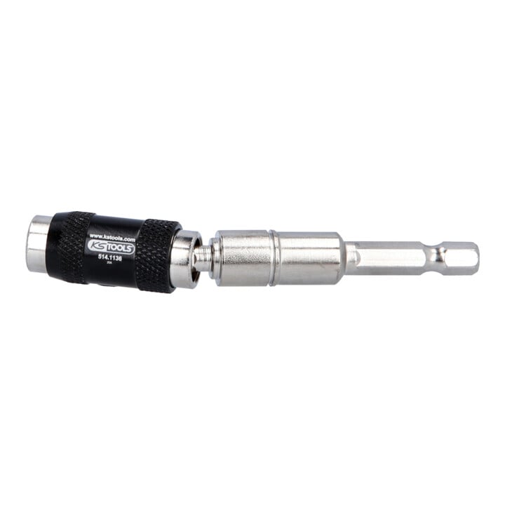 Porte-embouts magnétique 1/4" KS Tools à changement rapide, articulé