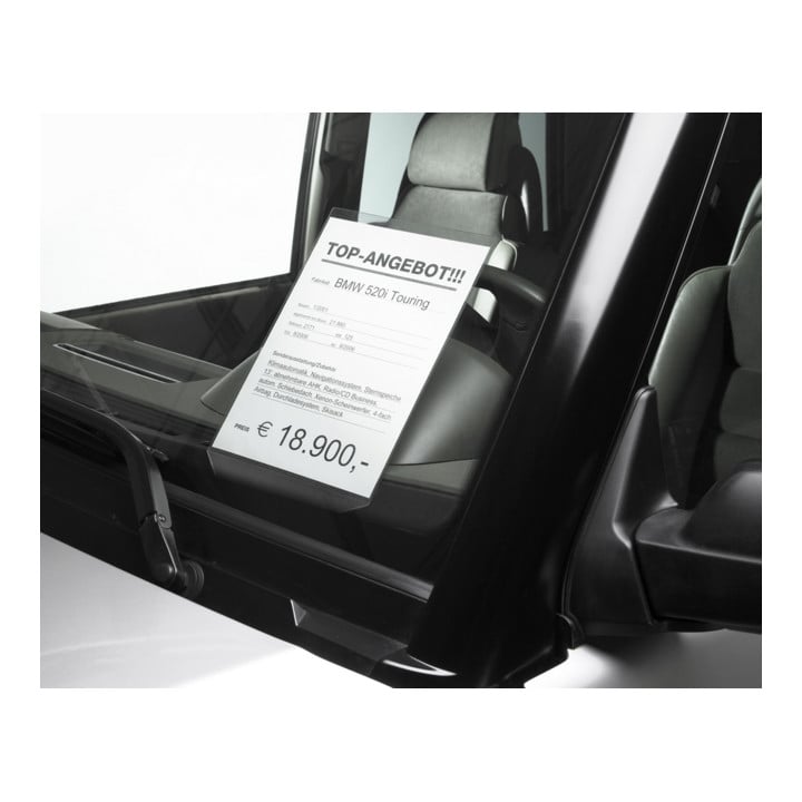 Porte-étiquette de prix Eichner A3 format horizontal pour le prix