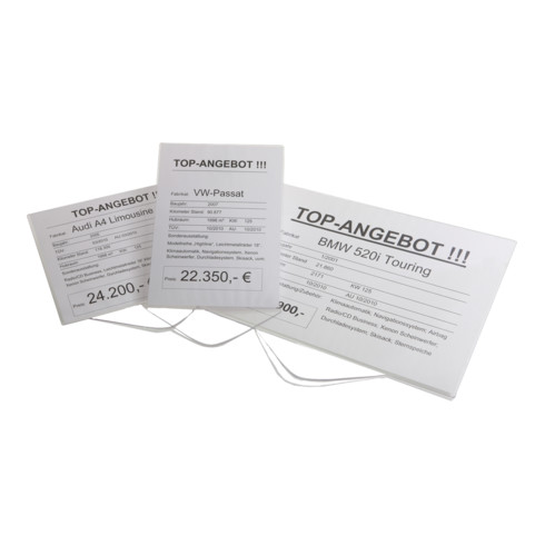 Porte-étiquette de prix Eichner A4 format horizontal pour prix