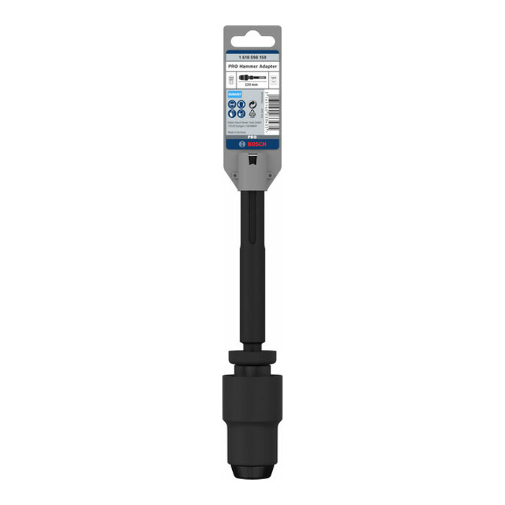 Porte-foret Bosch pour marteaux perforateurs avec SDS max SDS plus