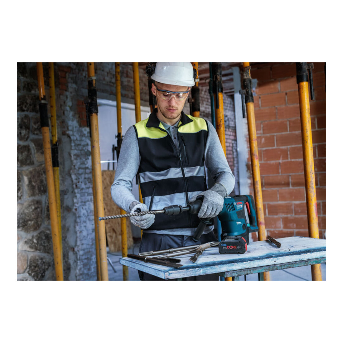 Porte-foret Bosch pour marteaux perforateurs avec SDS max SDS plus