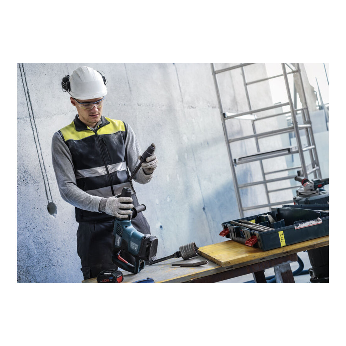 Porte-foret Bosch pour marteaux perforateurs avec SDS max SDS plus