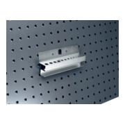 Porte-forets l. 225 mm nbre.attachements 13 (je 1 x D. 2-15 mm) p. panneaux perf