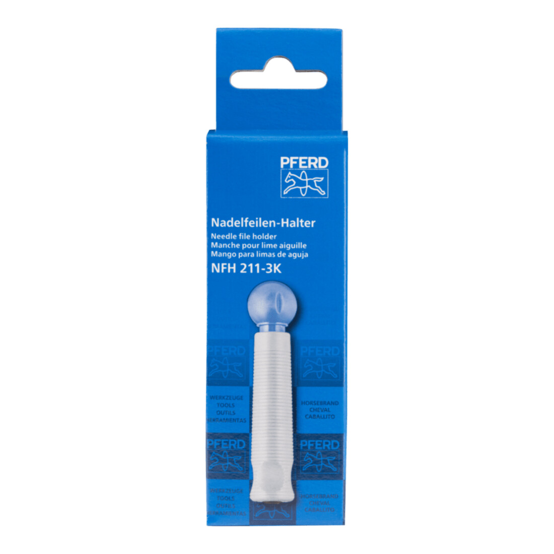 Porte-lime à aiguille PFERD NFH 211-3 K BLEU (1)
