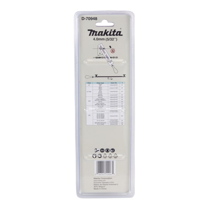 Porte-lime Makita avec lime et support 4