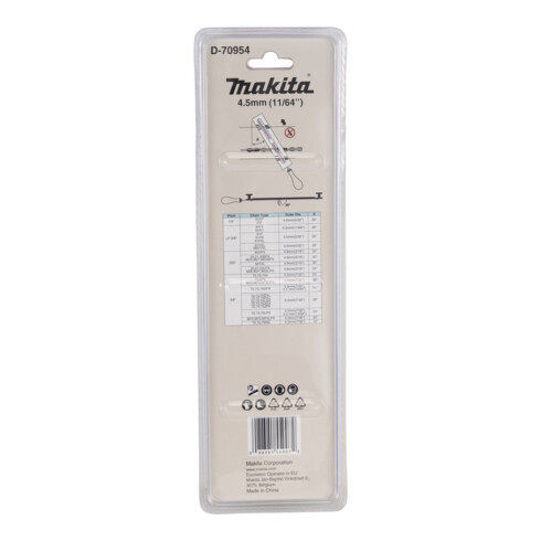Porte-lime Makita avec lime et support 4