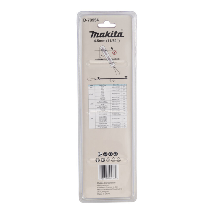 Porte-lime Makita avec lime et support 4
