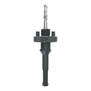 Support Ruko comprenant un foret de guidage HSS Co 5 pour les scies cloche bimétalliques HSS Co 8