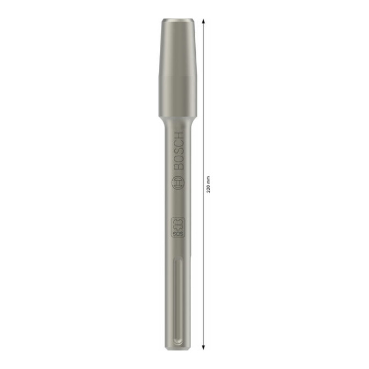 Porte-outil Bosch pour porte-outils pour porte-outils et plaques de pilonnage Longueur totale : 220 mm