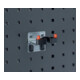 Porte-outils D. 25-40 mm flexible avec plaque d'assise plus large p. panneaux pe-1