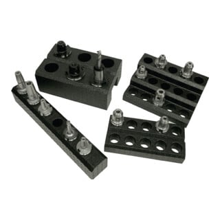 Porte-outils SK40 en support de table polypropylène 12 p. l. 360 x P. 245 x H. 2