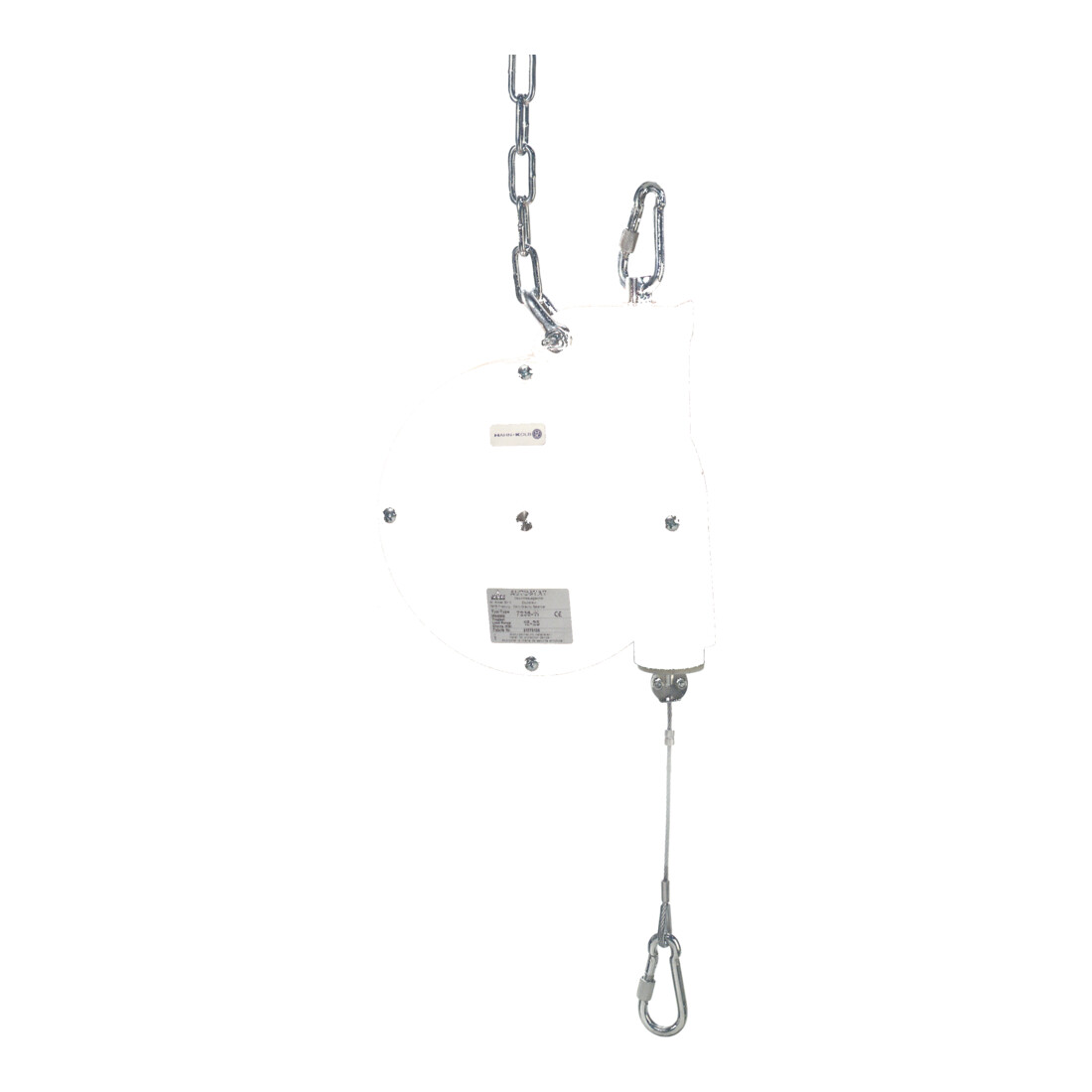 Porte-outils Vetter avec flèche en aluminium, kit d'équilibrage 7235-3 35-45kg, 1,9m