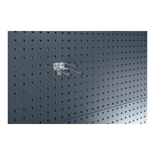 Porte-pince l.45xP175mm D. 6 mm p. panneaux perforés BOTT
