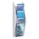 Porte-prospectus H540xl240xP80mm DIN A5 vertical argent-1