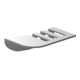 Porte-savon Schell LINUS aluminium aluminium aluminium anodisé-1