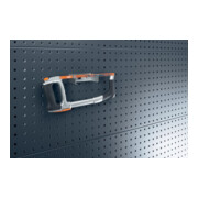 Porte-scie pour 3 scies maxi. p. panneaux perforés BOTT