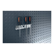 Porte-tournevis l. 225 mm p. panneaux perforés BOTT