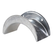 Porte-tuyau Big l. 326 mm P. 170 mm acier galvanisé à chaud ALBA