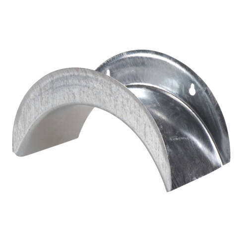 Porte-tuyau Big l. 326 mm P. 170 mm acier galvanisé à chaud ALBA