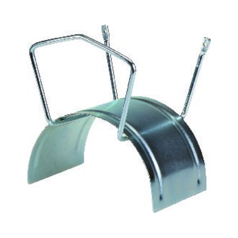 Porte-tuyau Midi l. 220 mm P. 170 mm acier galvanisé (sans chrome 6) ALBA