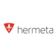 Portemanteau Hermeta 0201 design quadruple A. 83mm aluminium argenté élox. H.55mm-3