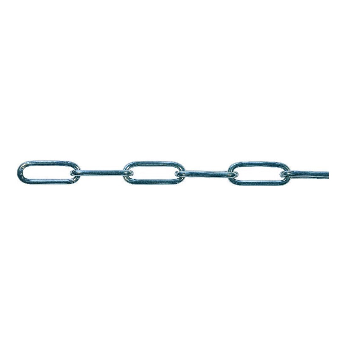 PÖSAMO Chaîne de soudure DIN 5685 tZn C 3,0 Largeur 30m