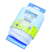 PÖSAMO Corde PP tressée E blanc 8,0 mm x 15 m sur dévidoir métallique-1