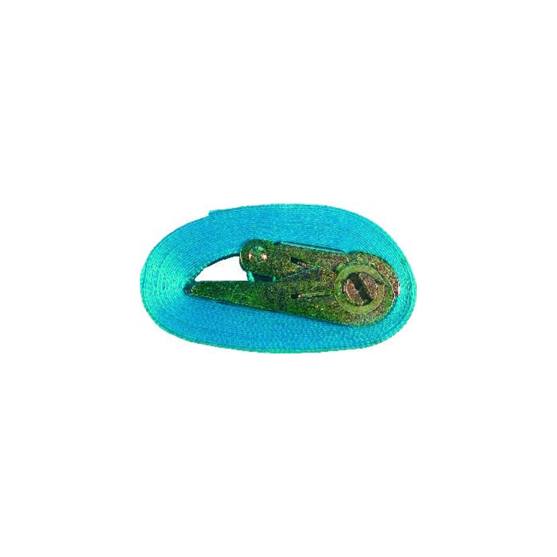 PÖSAMO Sangle d'arrimage avec cliquet 2,5x600cm bleu
