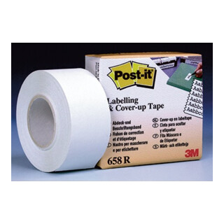 Post-it Abdeckband 658R 25mmx17,7m weiß