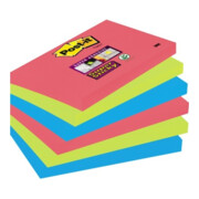 Post-it Haftnotiz 6556SJ 127x76mm 90Bl. rt/gn/bl 6 St./Pack.-1
