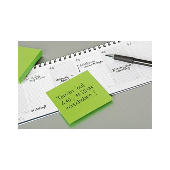 Post-it Haftnotiz 655N 127x76mm 100Blatt grün