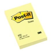 Post-it Haftnotiz Notes 656 51x76mm 100Blatt gelb-1
