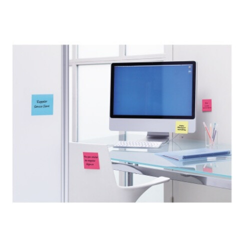 Post-it Haftnotiz Super Sticky 6556SE sortiert 6 St./Pack.