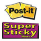 Post-it Haftnotiz Super Sticky 6910YPOG 48x48mm sort. 4 St./Pack.-3