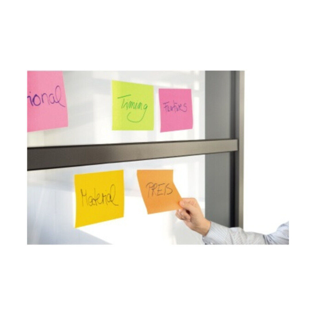 Post-it Haftnotiz Super Sticky Meeting Notes 6445-4SS 4 St./Pack.