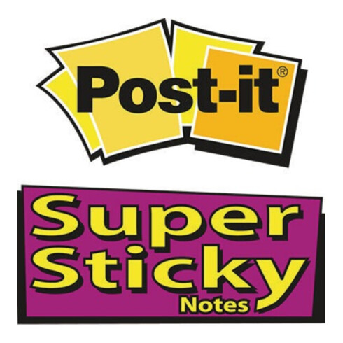 Post-it Haftnotiz Super Sticky Meeting Notes 6445-4SS 4 St./Pack.