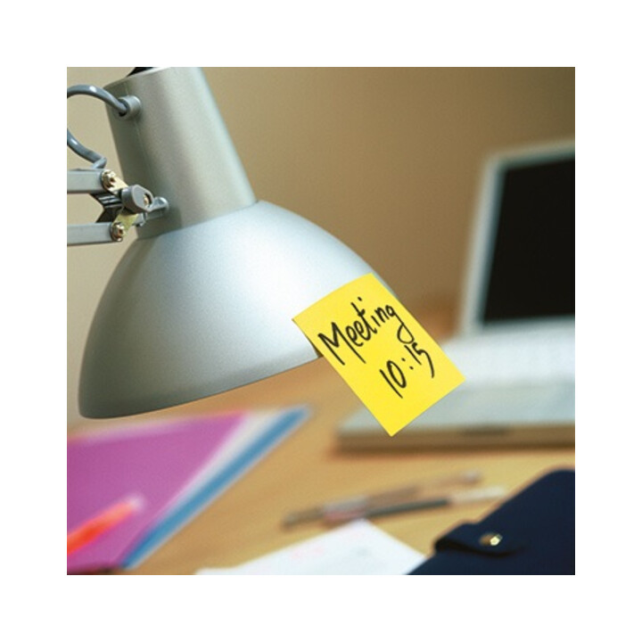 Post-it Haftnotiz Super Sticky Neon Notes 654S-N 76x76mm 5 St./Pack.