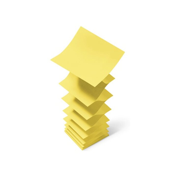 Post-it Haftnotiz Z-Notes R330 76x76mm 100Blatt gelb