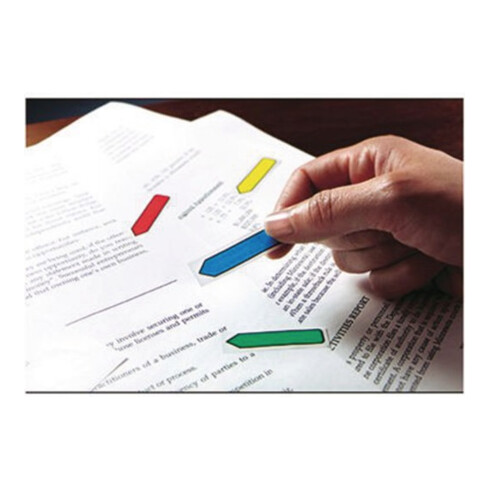 Post-it Haftstreifen Index Pfeile 684ARR5 sortiert 5x20 St./Pack.