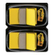 Post-it Haftstreifen Index Standard 680-YW2 25,4x43,2mm ge 2 St./Pack-1
