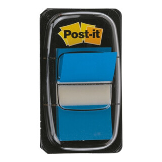 Post-it Haftstreifen Index Standard I680-2 25,4x43,2mm 50Blatt PES bl