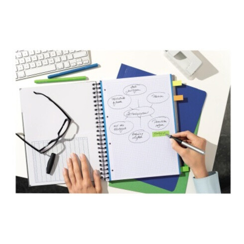 Post-it Haftstreifen Page Marker 670-4CA 50Bl. sortiert 4 St./Pack.