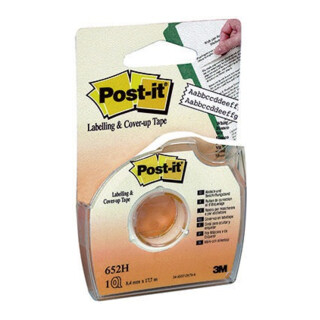 Post-it Korrekturband 652H 8,4mmx17,7m 2zeilig weiß