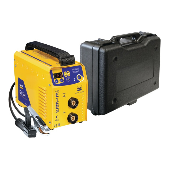 Poste à souder à l'arc GYSMI avec électrodes enrobées E163 avec accessoires 10 - 160 A